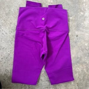 Lululemon wunder under full length leggings